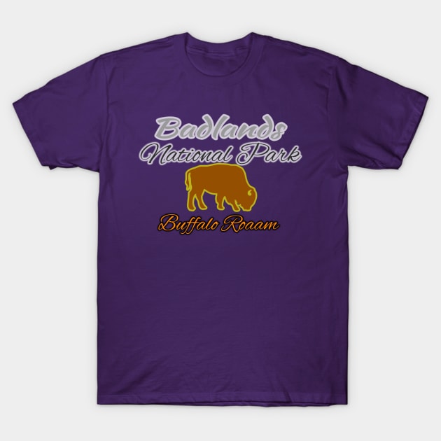 badland national park T-Shirt by woodlabstore